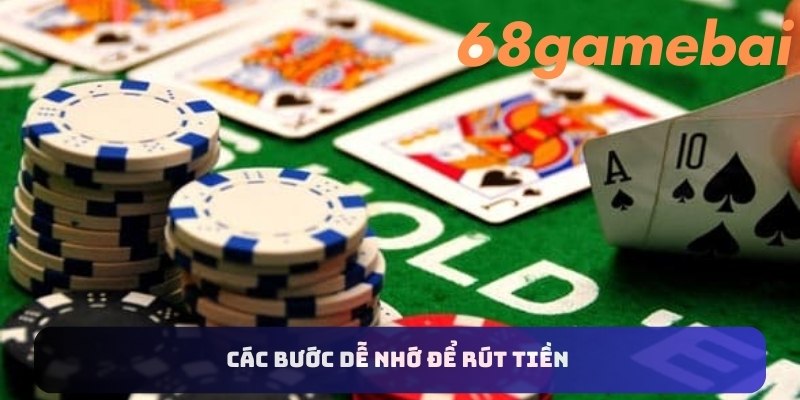 Các bước dễ nhớ để rút tiền 